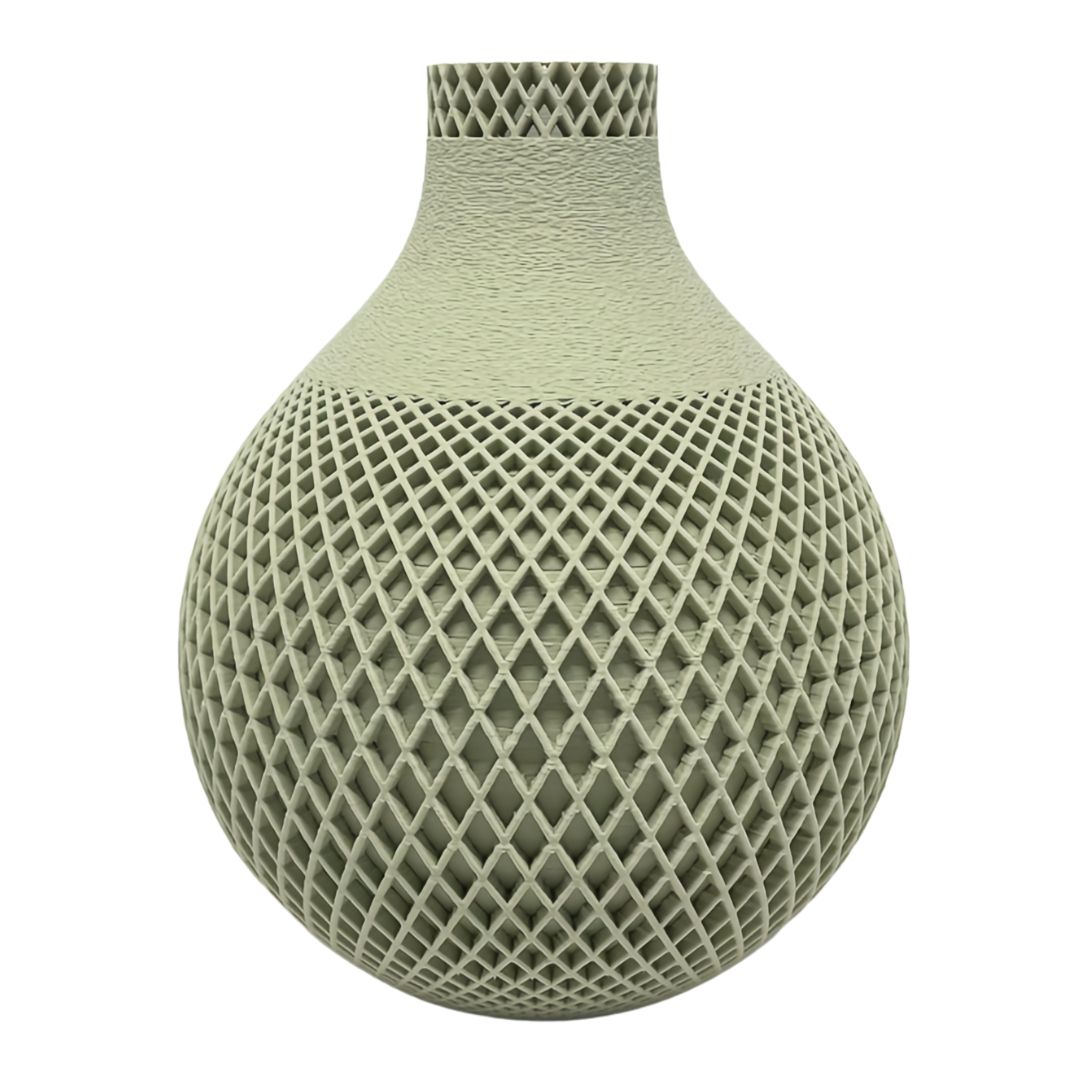 Modern BOHO Fila Vazo &amp; Aroma Yayıcı – Evin için zarif bir dekor, Boyut: 16 cm, Renk: Khaki