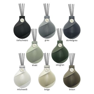 Linea diffuser – 12 cm boho, 8 colors, eco-friendly, incl. oil &amp; sticks