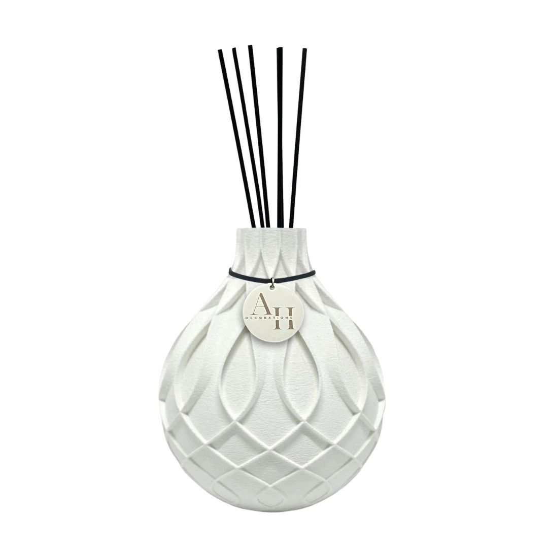 Floris Raumduftspender 12 cm – Boho Diffuser mit Duft &amp; Stäbchen, nachhaltig, 3D-gedruckt in 8 Farb…