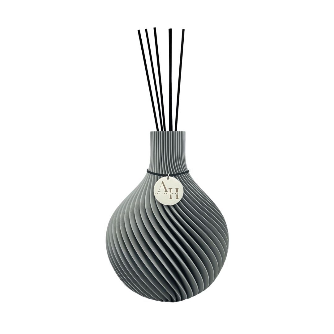 Modern Diffuser – Vela, Size: 12 cm, Color: Grau