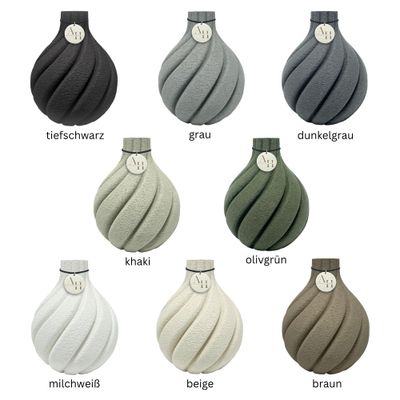 Sustainable Mira vase – soft design, 3 sizes, 8 colors, perfect for modern interiors