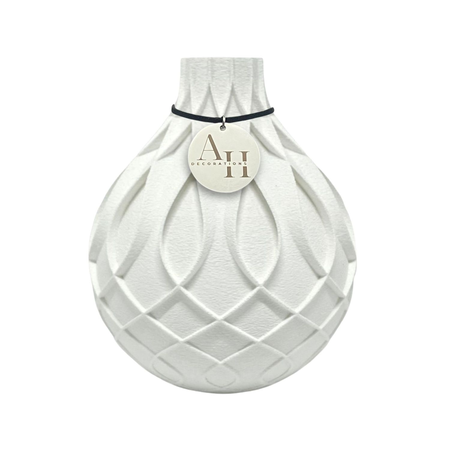 Boho vase Floris – delicate, petal-shaped &amp; modern. 3D-printed in 3 sizes &amp; 8 colors for your home