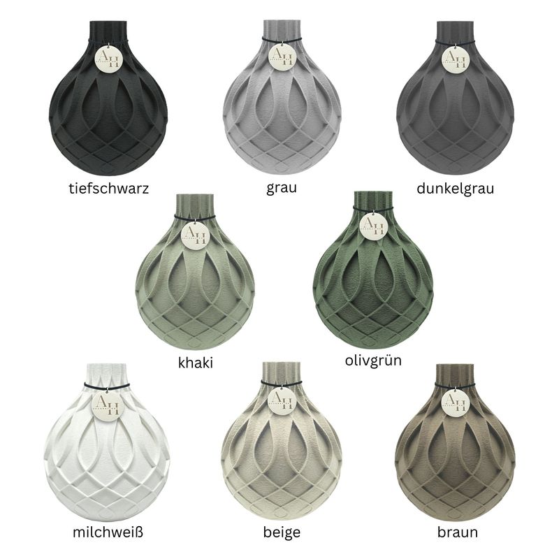 Boho Floris vase – stylish, floral, ideal for dried flowers &amp; sustainable living room decor
