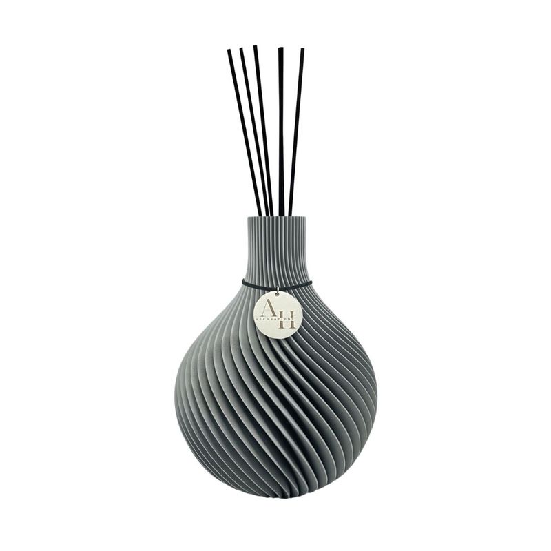 Vela scent diffuser 12 cm – modern, exclusive, sustainable, incl. oil &amp; sticks, in 8 natural colors