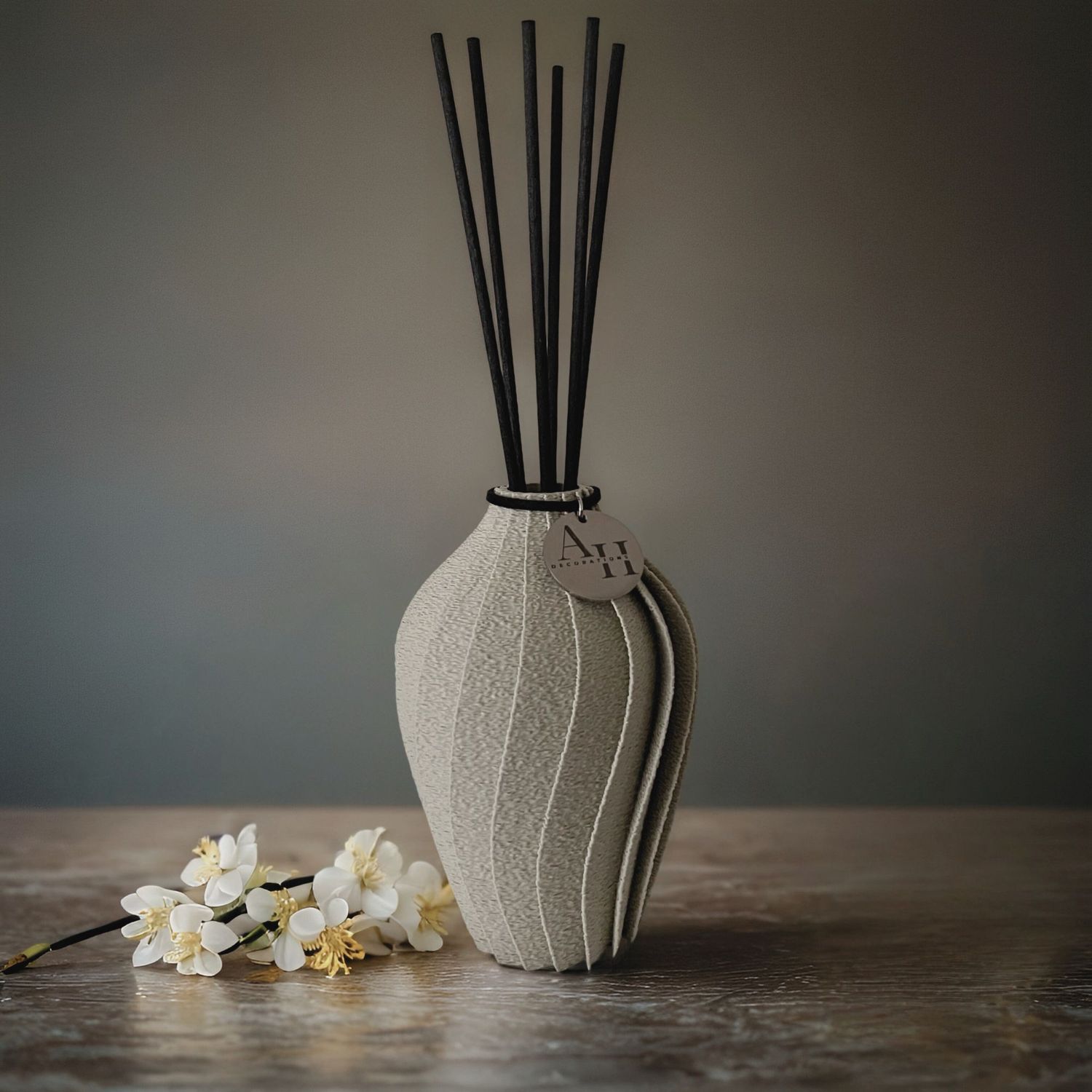 Modern Diffuser – IGNIS, Size: 12 cm, Color: Khaki
