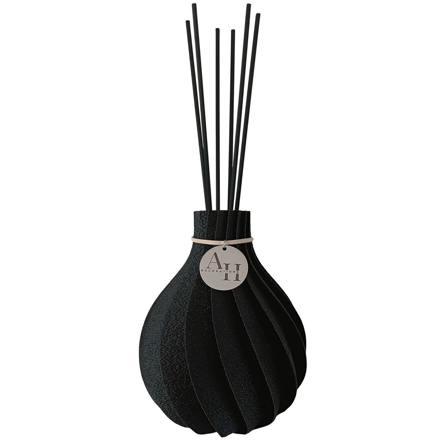 Modern Diffuser – VIVA, Size: 12 cm, Color: Deep Black