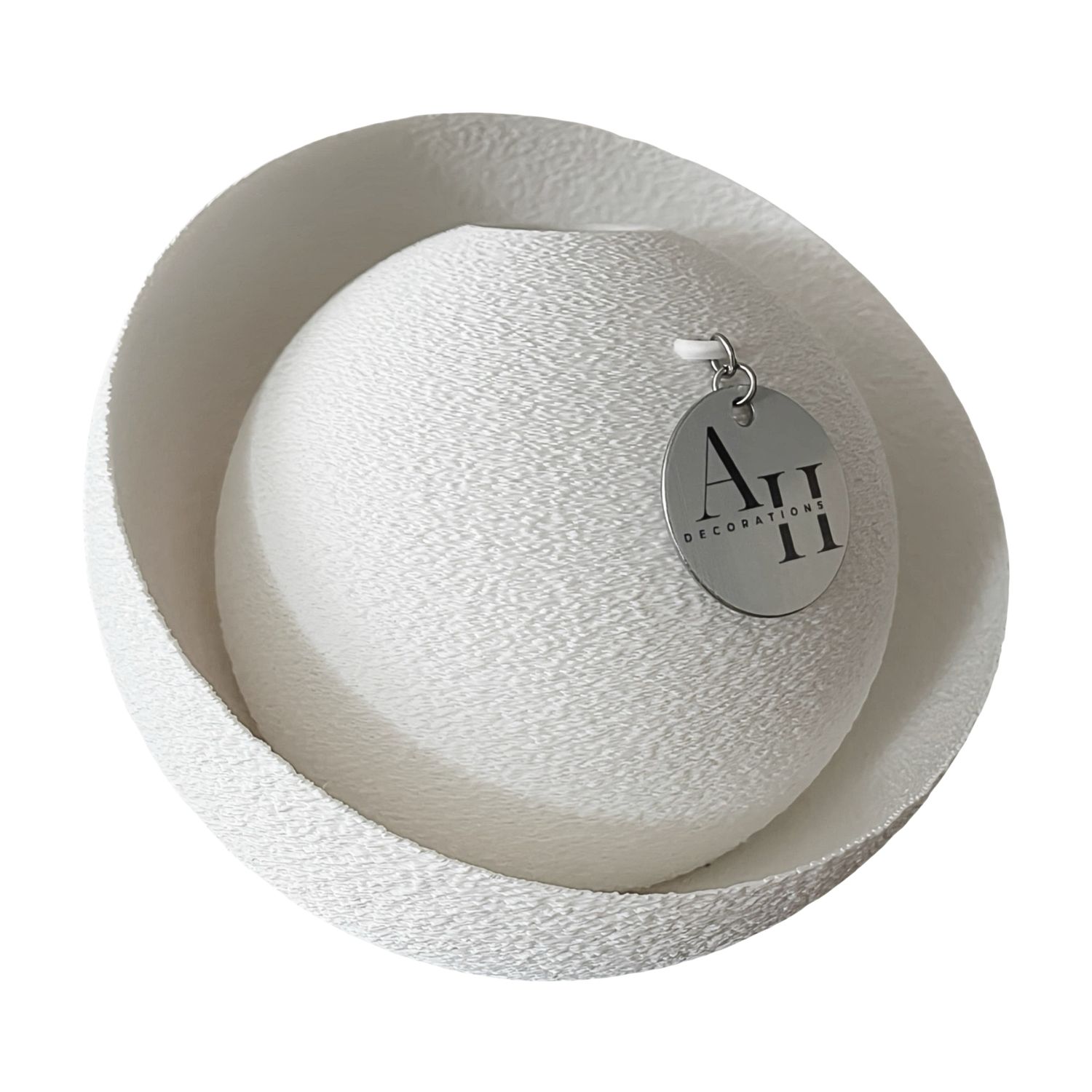 Vazo VELUM, Boyut: 16 cm, Renk: Süt Beyazı
