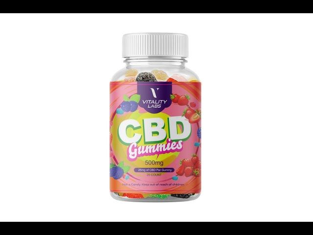 Vitality Labs CBD Gummies Review the Disturbing Truth! Must Read Before Buying?