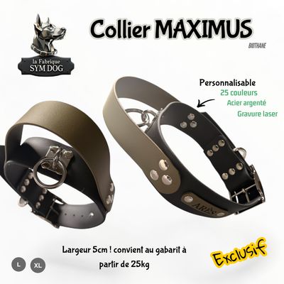 Collier XL MAXIMUS (5cm)