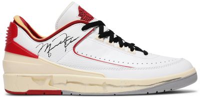 Off-White x Air Jordan 2 Retro Low SP &#39;White Varsity Red&#39;