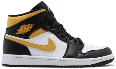 Air Jordan 1 Mid &#39;Black University Gold&#39;