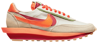 Sacai x Clot x LDWaffle &#39;Net Orange Blaze&#39;
