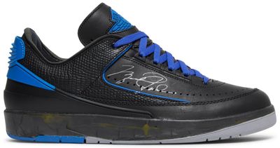 Off-White x Air Jordan 2 Retro Low SP &#39;Black Varsity Royal&#39;