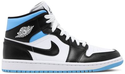 Wmns Air Jordan 1 Mid &#39;University Blue&#39;