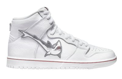 Oski X Nike SB Dunk High ´Great White Shark’