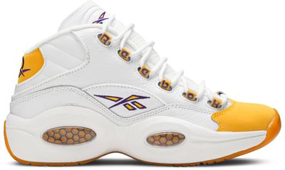 Reebok Question Mid &#39;Yellow Toe&#39;