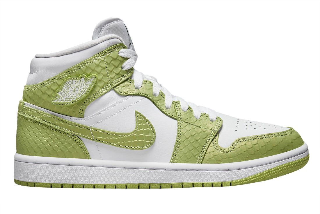 Wmns Air Jordan 1 Mid SE ‘Green Python‘