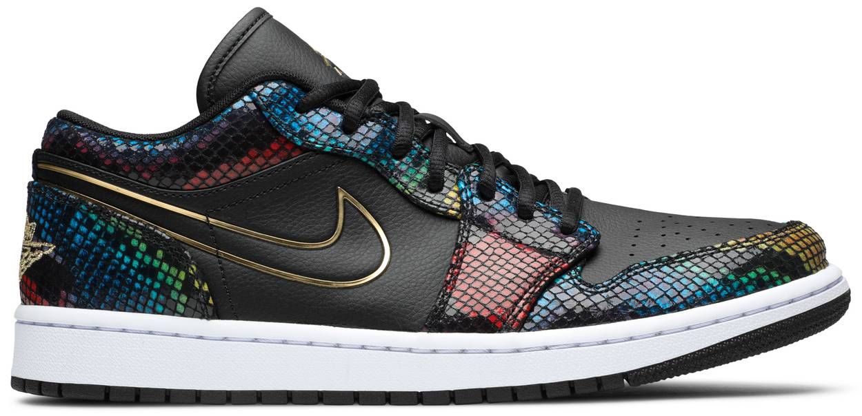 Air Jordan 1 Low &#39;Multi Snakeskin&#39;