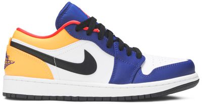 Air Jordan 1 Low &#39;White Deep Royal Blue&#39;