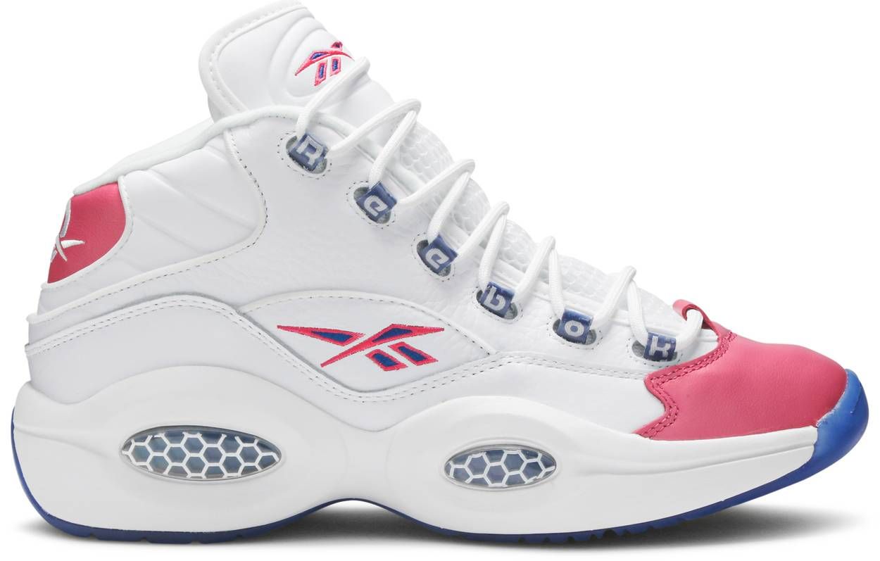 Reebok - Eric Emanuel x Question Mid &#39;Pink Toe&#39;