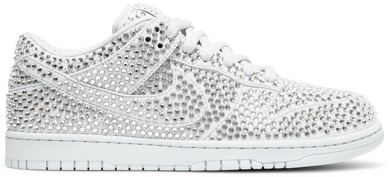 Cactus Plant Flea Market x Swarovski x Dunk Low &#39;Pure Platinum&#39;
