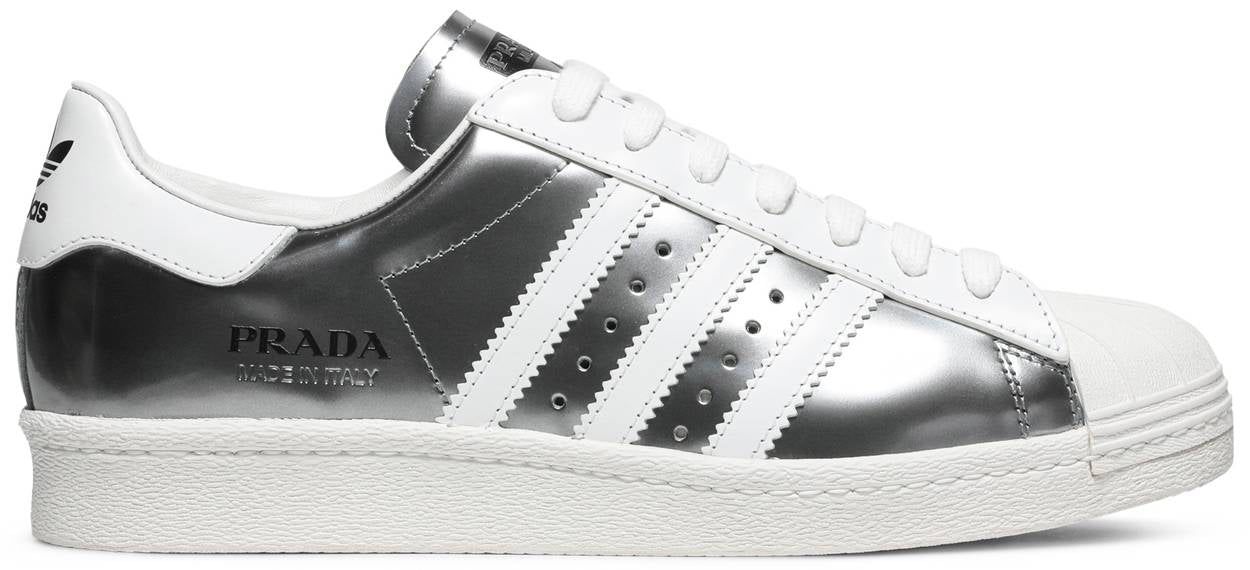 Prada x Superstar &#39;Silver Metallic&#39;