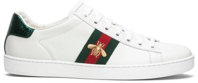 Gucci Wmns Ace Embroidered &#39;Bee&#39;