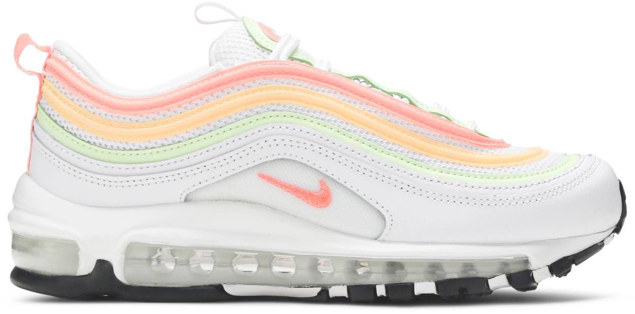 Wmns Air Max 97 Essential &#39;White Melon Mint Volt&#39;