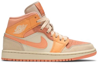 Wmns Air Jordan 1 Mid &#39;Apricot&#39;