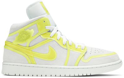 Wmns Air Jordan 1 Mid LX &#39;Off White Opti Yellow&#39;