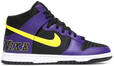 Nike Dunk High Premium EMB &#39;Lakers&#39;