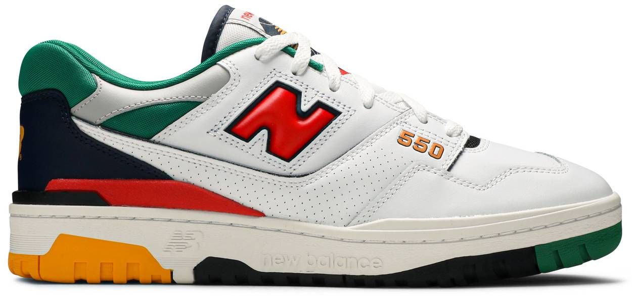 New Balance 550 &#39;Oak Leaf Green Red&#39;