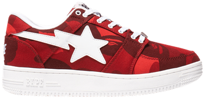 Bapesta M2 Low &#39;Red Camo&#39;