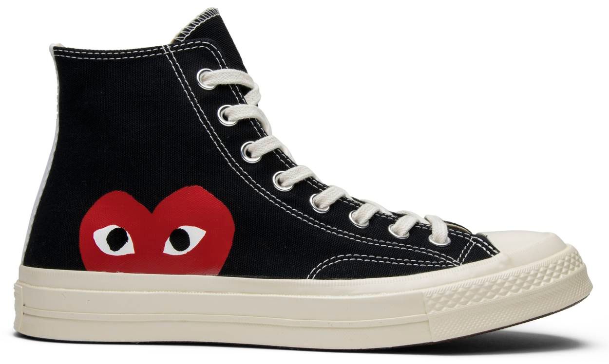 Comme des Garçons x Chuck Taylor All Star Hi &#39;Play&#39;