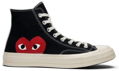 Comme des Garçons x Chuck Taylor All Star Hi &#39;Play&#39;