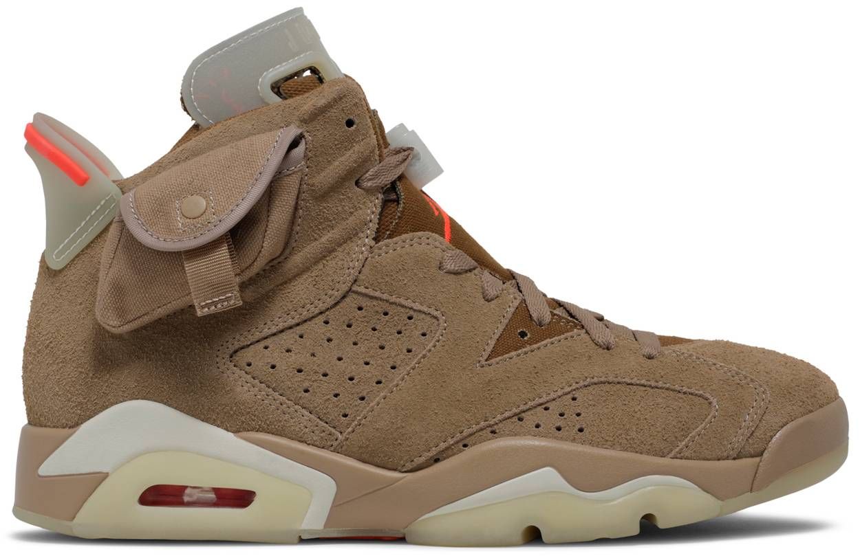 Travis Scott x Air Jordan 6 Retro &#39;British Khaki&#39;
