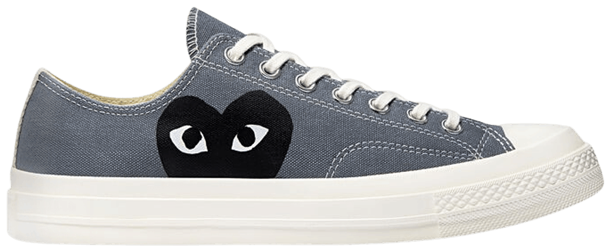 Comme des Garçons PLAY x Chuck 70 Low &#39;Steel Gray&#39;