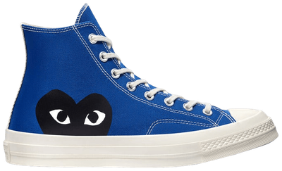 Converse Comme des Garçons PLAY x Chuck 70 High &#39;Blue Quartz&#39;