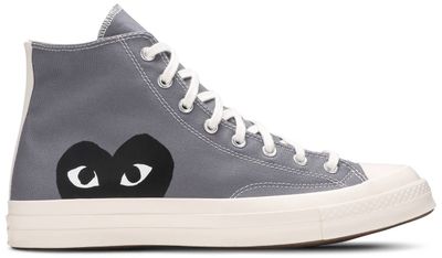 Comme des Garçons PLAY x Chuck 70 High &#39;Steel Gray&#39;