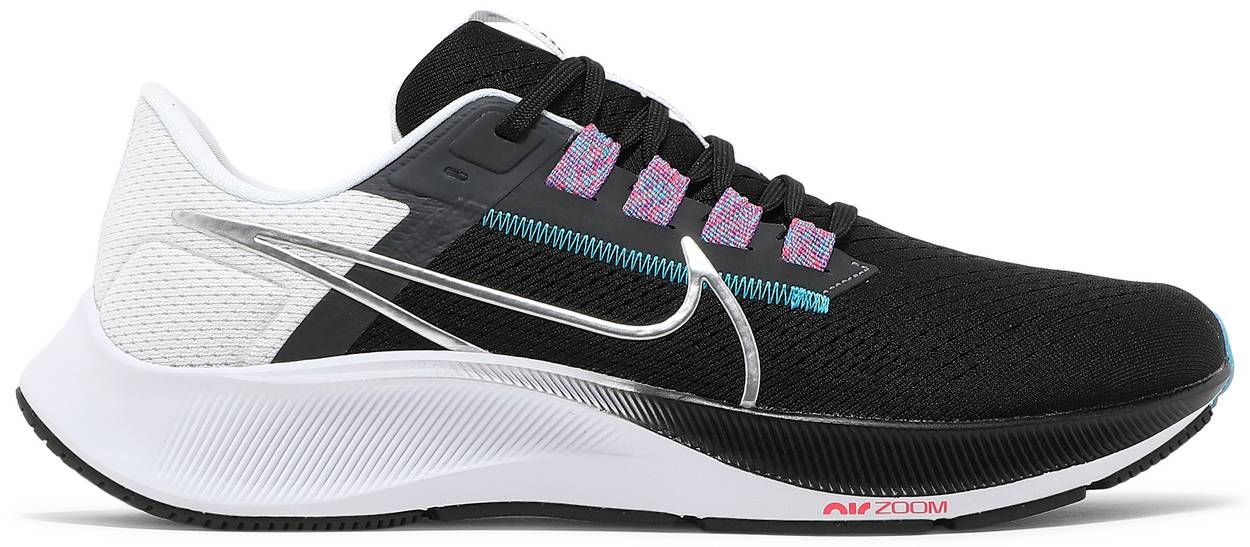 Air Zoom Pegasus 38 &#39;Black Metallic Silver&#39;