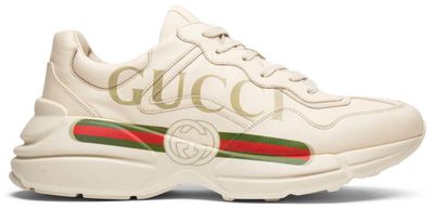 Gucci Rhython Leather Sneaker &#39;Logo&#39;