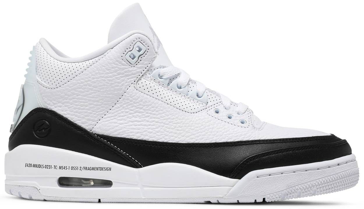 Fragment Design x Air Jordan 3 Retro SP &#39;White&#39;