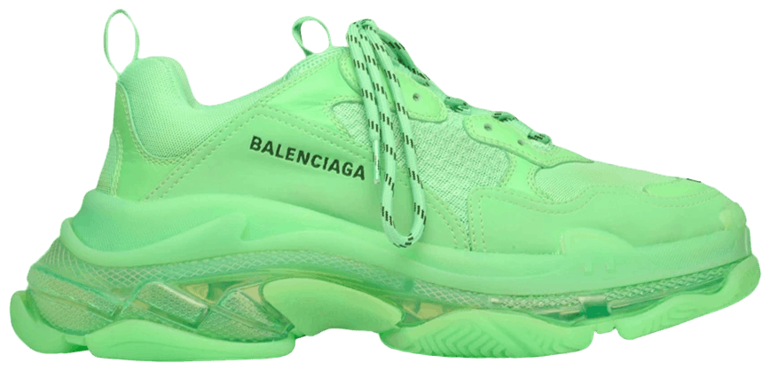 Balenciaga Triple S Trainer &#39;Neon Green&#39;