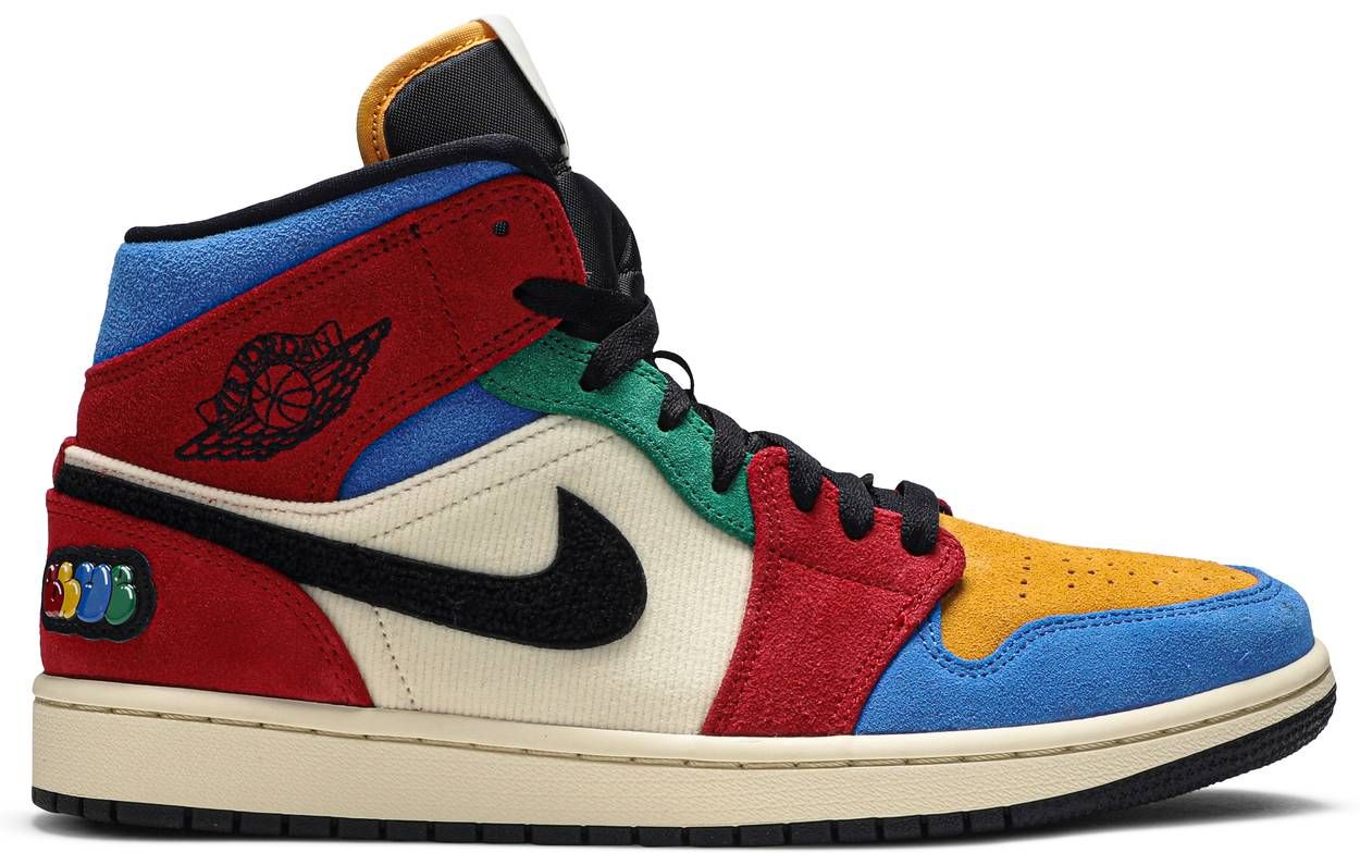 Blue The Great x Air Jordan 1 Mid &#39;Fearless&#39;