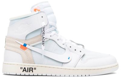 Off-White x Air Jordan 1 Retro High OG &#39;White&#39;