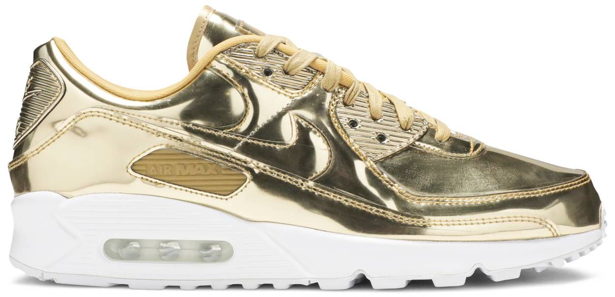 Air Max 90 &#39;Metallic Pack - Gold&#39;