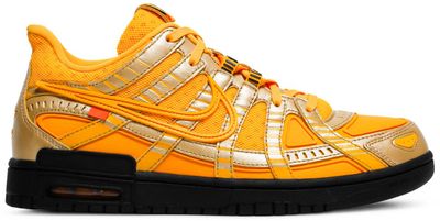 Off-White x Air Rubber Dunk &#39;University Gold&#39;