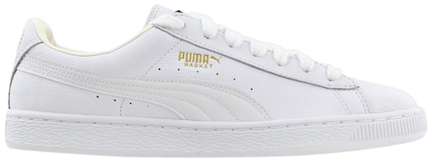 Puma Heritage Basket Classic Sneakers(white-white)