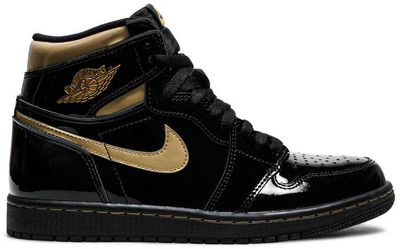 Air Jordan 1 Retro High OG &#39;Black Metallic Gold&#39;