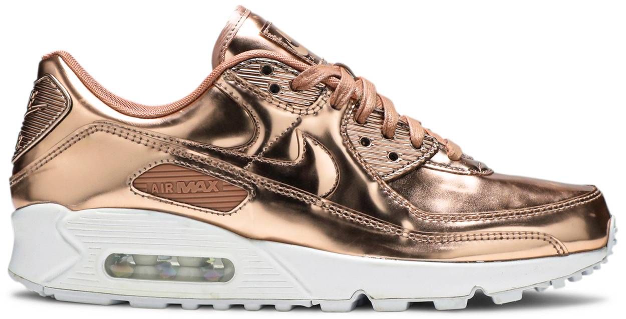 Air Max 90 &#39;Metallic Pack - Rose Gold&#39;